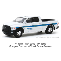 Greenlight 1:64 Running On Empty Series 10 - Goodyear Commercial Tire & Service Centers - 2018 Ram 2500 Pickup