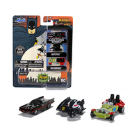 Batman 1966 - Nano Hollywood Rides - Batman Classic TV Series 3-Pack - 1.65"