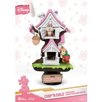 Disney D-Stage DS-057 Chip 'n Dale Treehouse PX Previews Exclusive Statue - Cherry Blossom