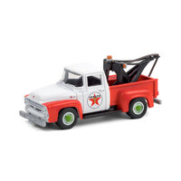 Greenlight 1:64 Running on Empty Series 12 -Texaco Filling Station - 1956 Ford F-100 Tow Truck