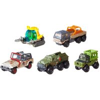 Jurassic World Matchbox 1:64 - Jurassic World 5-Car Set