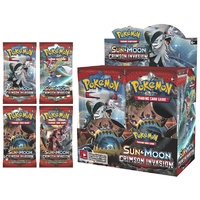 Pokemon TCG Sun & Moon Crimson Invasion Booster