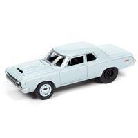 Johnny Lightning 1:64 Classic Gold Release 2 Version A - 1964 Dodge 330 (Light Blue)