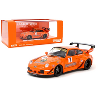 Tarmac Works 1:64 Scale - Hobby 64 - RWB 993 Jagermeister (Orange)