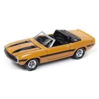 Johnny Lightning 1:64 Classic Gold 2017 Release 4 Version B - 1970 Shelby GT-500 (Grabber Orange)