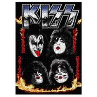 KISS Faces 1000 Piece Jigsaw Puzzle