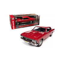 Auto World 1:18 American Muscle - 1966 Chevrolet Chevelle SS 396 (Regal Red) - Hemmings Motor News Cover Car April 2013