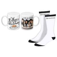Friends Barrel Coffee Mug & Sock Pack - Group