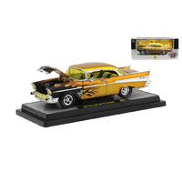 M2 Machines 1:24 Scale - Mooneyes 1957 Chevrolet Bel Air Hardtop
