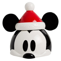 Disney Christmas Cookie Jar Mickey Mouse