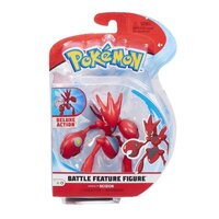 Pokemon Deluxe Action 4.5" Battle Feature Figure - Scizor
