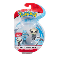 Pokemon 2.5" Battle Figure - Pancham & Riolu