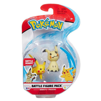 Pokemon 2.5" Battle Figure - Mimikyu & Pikachu