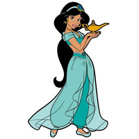 Disney Aladdin Jasmine Soft Touch Magnet