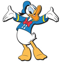 Disney Donald Duck Soft Touch Magnet