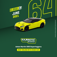 Tarmac Works 1:64 Scale - Global 64 - Aston Martin DBS Superleggera Yellow Metallic