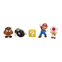 World of Nintendo 2.5" Acorn Plains Figure Set (5 Figures)