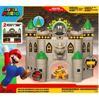 World of Nintendo 2.5" Deluxe Bowsers Castle Playset