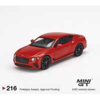 True Scale Miniatures Mini GT 1:64 - Bentley Continental GT - St James Red