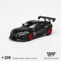 True Scale Miniatures Mini GT 1:64 - HKS Toyota GR Supra - 2020 - Nocturnal