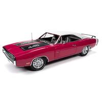 Auto World 1:18 American Muscle - 1970 Dodge Charger R/T SE (CLASS OF 1970) - Pink
