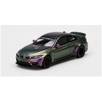 True Scale Miniatures Mini GT 1:64 - LB Works BMW M4 - Purple-Green Metallic