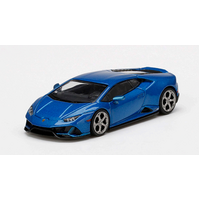 True Scale Miniatures Mini GT 1:64 - Lamborghini Huracan EVO - Blu Eleos