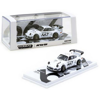 Tarmac Works 1:64 Scale - Hobby 64 - RWB 930 Coastcycles - White
