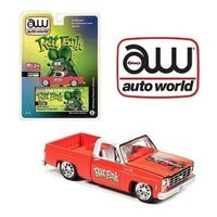 Auto World 1:64 Mijo Exclusive Rat Fink 1978 Chevy Cheyenne K10 Rat Rod Limited 3,000 Pcs