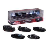 Majorette 1:64 Scale - Black Edition Gift Pack