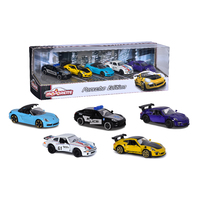 Majorette 1:64 Scale - Porsche 5 Piece Gift Pack