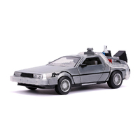 Hollywood Rides 1:24 Scale - Back To The Future Part II Time Machine with Try-Me & Lights