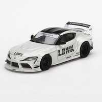 True Scale Miniatures Mini GT 1:64 - LB Works Toyota GR Supra - White