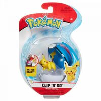 Pokémon Clip 'N' Go Poké Ball - Pikachu & Great Ball