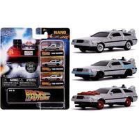 Back to the Future - Nano Hollywood Rides - Delorean 3-Pack - 1.65"