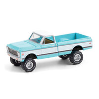 Greenlight 1:64 Barrett-Jackson Scottsdale Edition Series 6 - 1972 Chevrolet K10 4X4 Pickup in Turquoise