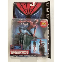 Marvel 2001 Toy Biz Super Poseable Spider-Man Action Figure