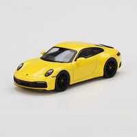 True Scale Miniatures Mini GT 1:64 - Porsche 911 (992) Carrera 4S - 2019 - Racing Yellow