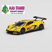 True Scale Miniatures Mini GT 1:64 - Chevrolet Corvette C8.R - #3 Catsburg / Garcia / Taylor - 2020 Daytona 24Hr