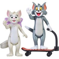 Tom & Jerry Season 1 Figure 2-Pack - Skateboarding Tom & Toots