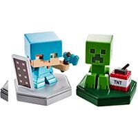 Minecraft Smart Mini Figure 2-Pack - Defending Alex & Mining Creeper