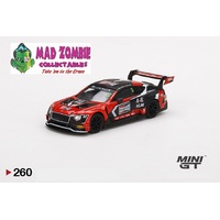 True Scale Miniatures Mini GT 1:64 - Bentley Continental GT3 #5 CHAMPION 2018 Blancpain GT Asia
