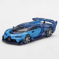 True Scale Miniatures Mini GT 1:64 - Bugatti Vision Gran Turismo Blue