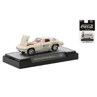 M2 Machines 1:64 Coca-Cola Release A08 - 1966 Chevrolet Corvette 427