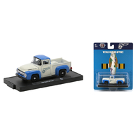 M2 Machines 1:64 Drivers Release 73 - 1956 Ford F-100 Truck - PAN AM