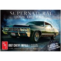  Supernatural 1967 Chevy Impala Sport Sedan 1:25 Scale Model Kit by AMT 