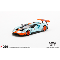 True Scale Miniatures Mini GT 1:64 Mijo Exclusives World Wide Ford GT GTLM Gulf Racing Limited Edition