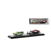 M2 Machines Auto Haulers Release 45 - 1973 Chevrolet Cheyenne 10 & 1970 Chevrolet Chevelle Malibu SS 454