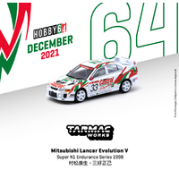 Tarmac Works & Hobby 64 1:64 Scale - Mitsubishi Lancer Evolution V, Super N1 Endurance Series 1998