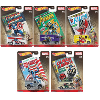Hot Wheels 1:64 Pop Culture 2021 L Case Marvel